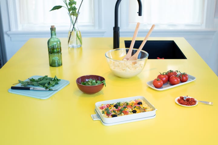 Make & Take madkasse flad, 1,1 L, Lysegrå Brabantia