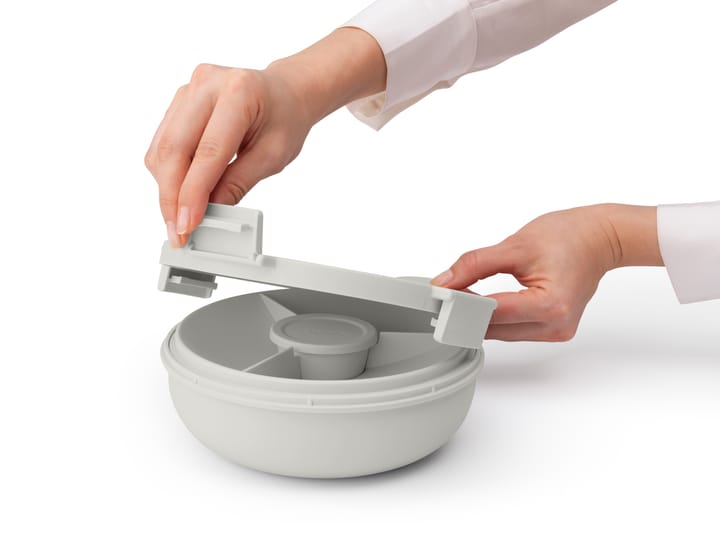 Make & Take salatskål, 1,3 L, Lysegrå Brabantia