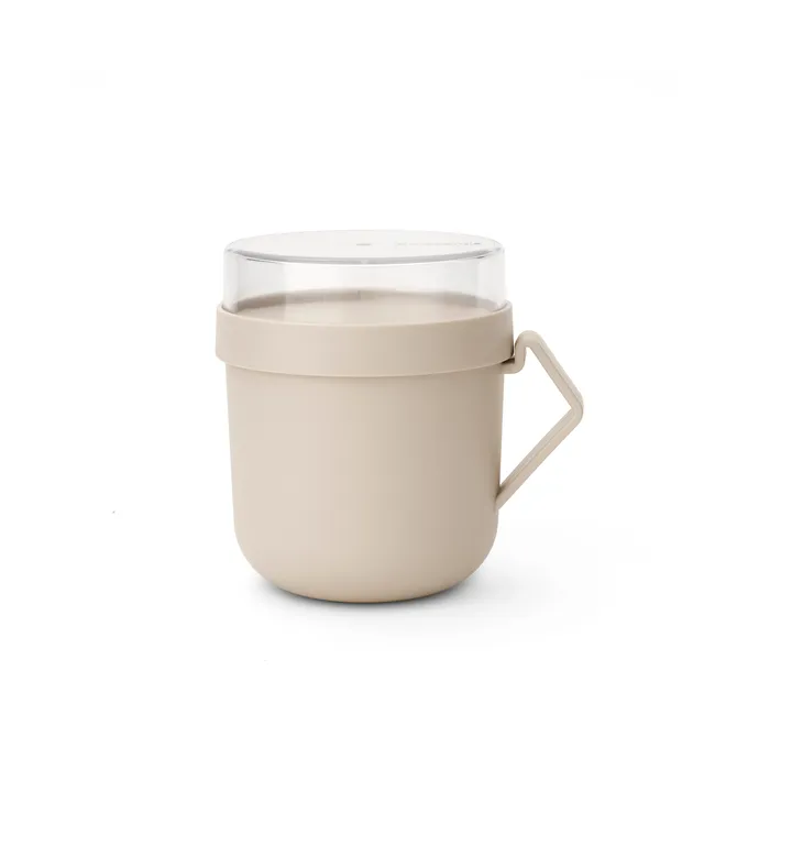 Make & Take suppekrus 0,6 L - Soft Beige - Brabantia