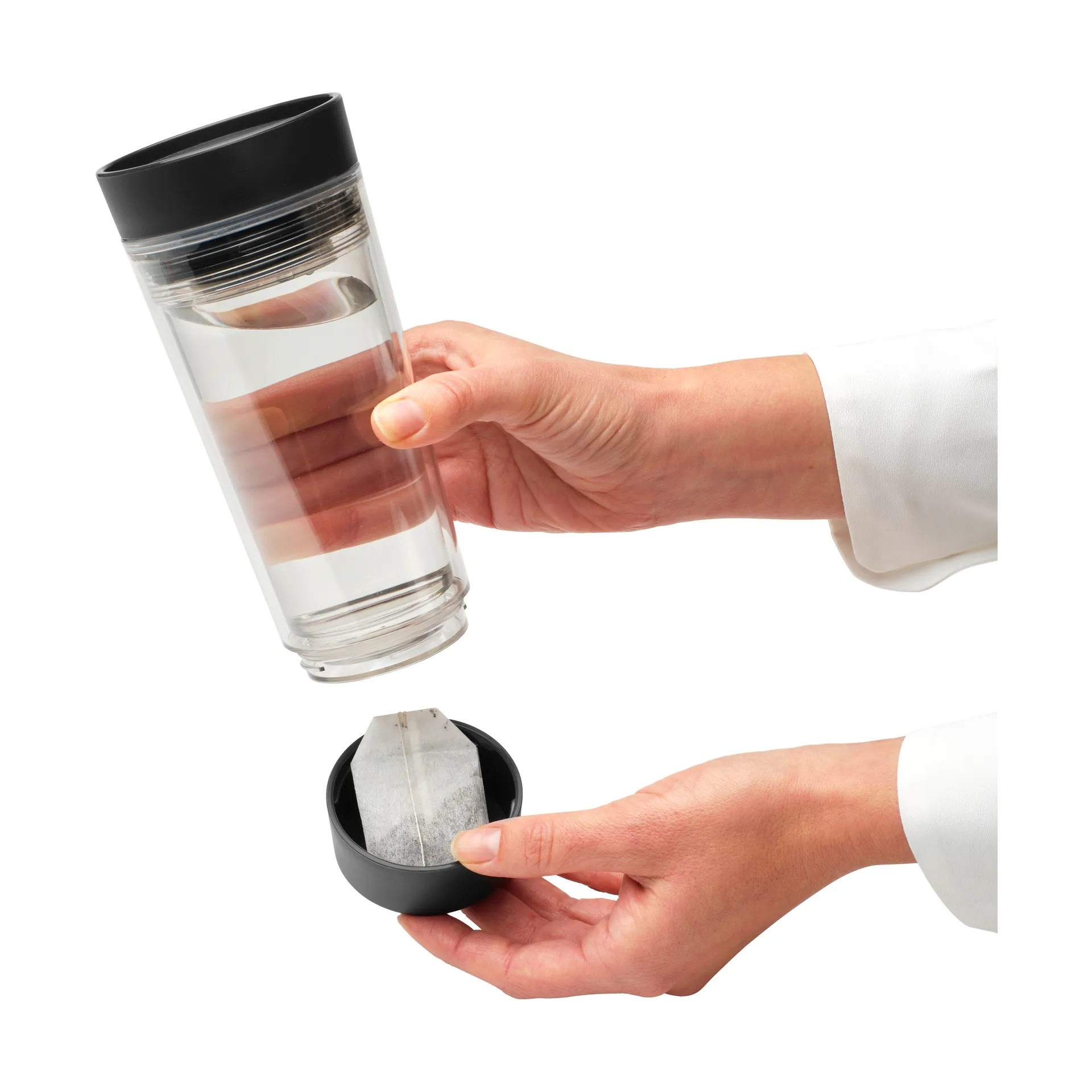 Make & Take termokrus til te 36 cl, Mørkegrå Brabantia