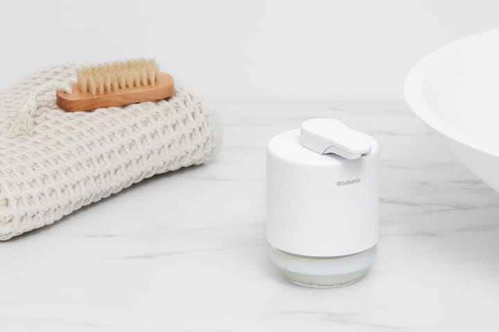 MindSet sæbedispenser, Mineral Fresh White Brabantia