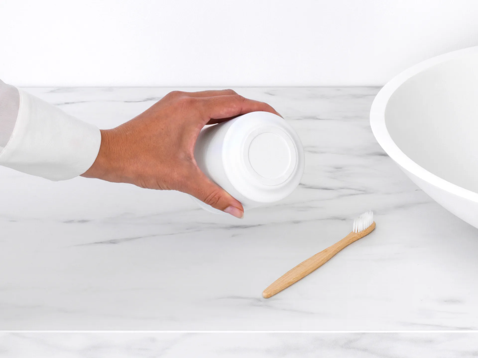 MindSet tandkrus, Mineral Fresh White Brabantia