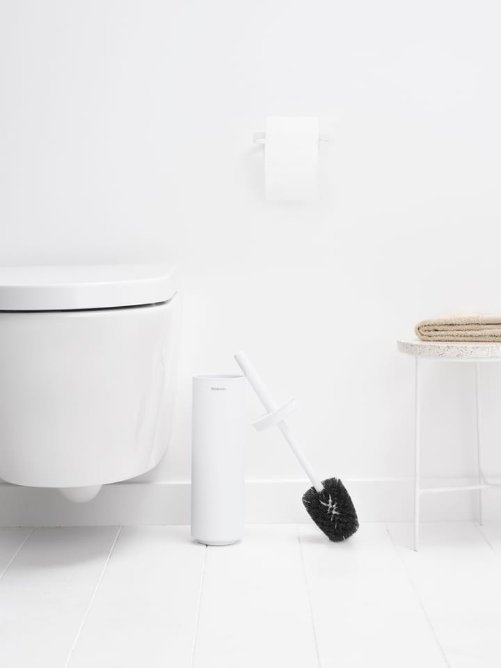 MindSet toiletbørste med holder, Mineral Fresh White Brabantia