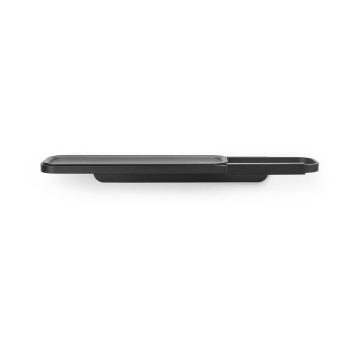 MindSet Toiletrulleholder med hylde, Mineral Infinite Grey Brabantia
