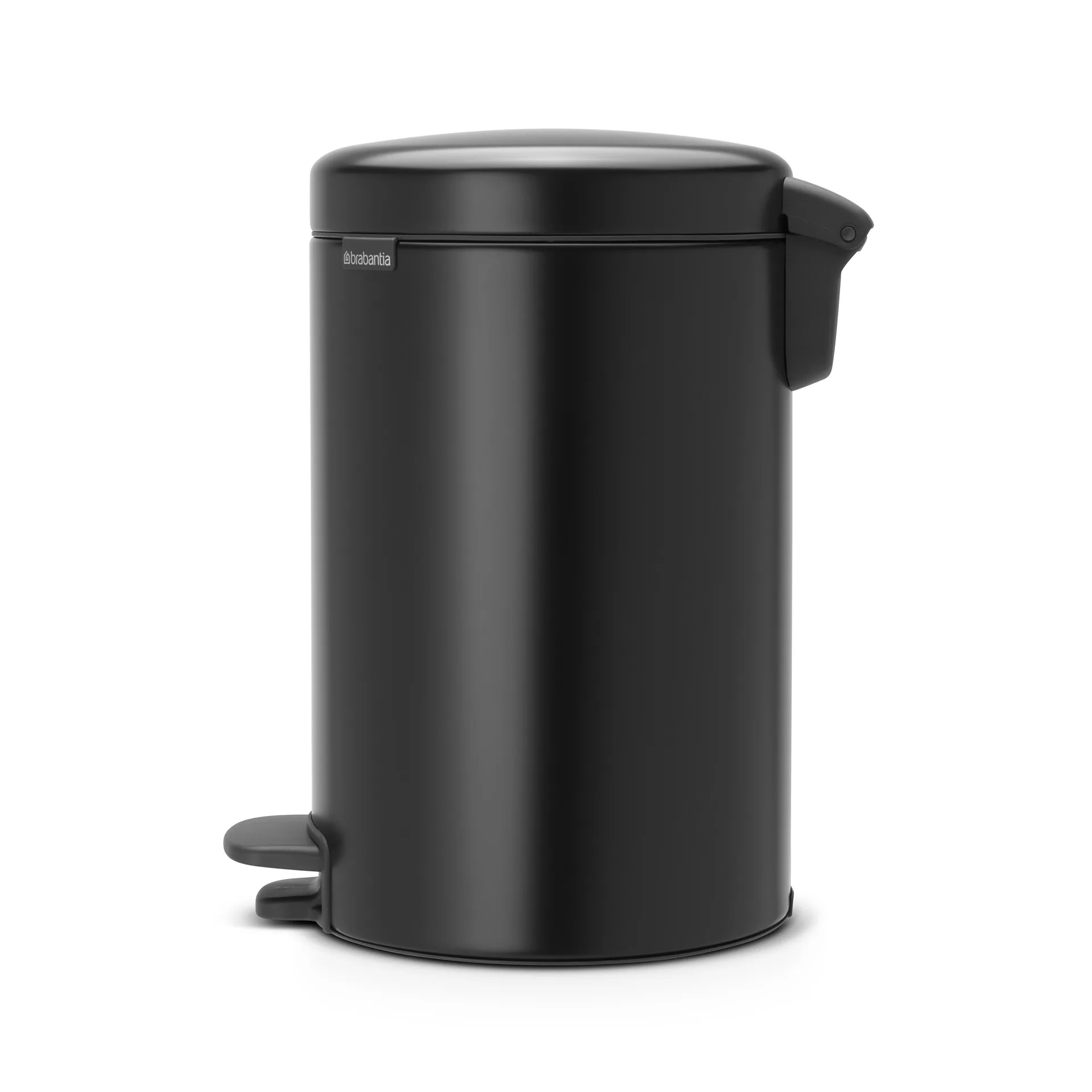 New Icon pedalspand 12 liter, matt black (sort) Brabantia
