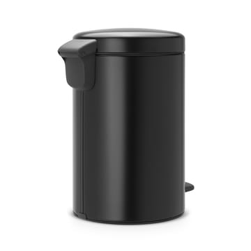 New Icon pedalspand 12 liter - matt black (sort) - Brabantia