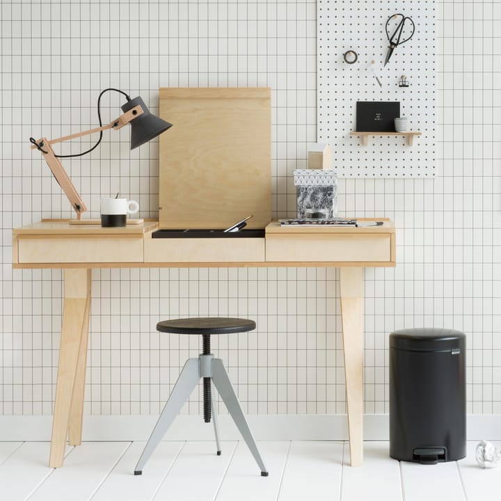 New Icon pedalspand 12 liter, matt black (sort) Brabantia