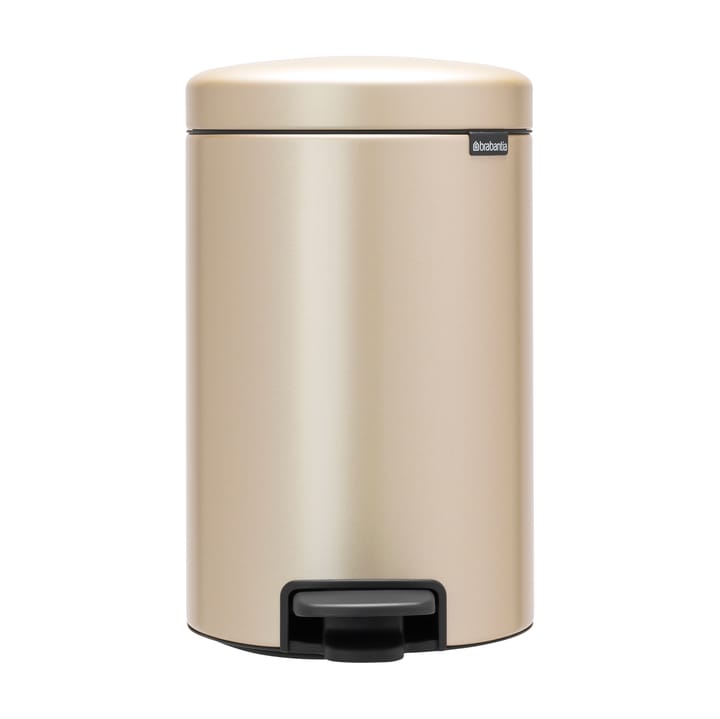 New Icon pedalspand 12 liter - Metallic Gold - Brabantia