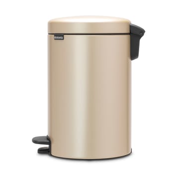 New Icon pedalspand 12 liter - Metallic Gold - Brabantia