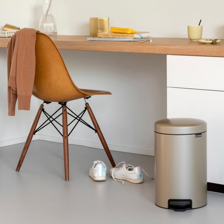 New Icon pedalspand 12 liter, Metallic Gold Brabantia