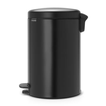 New Icon pedalspand 20 liter - matt black (sort) - Brabantia