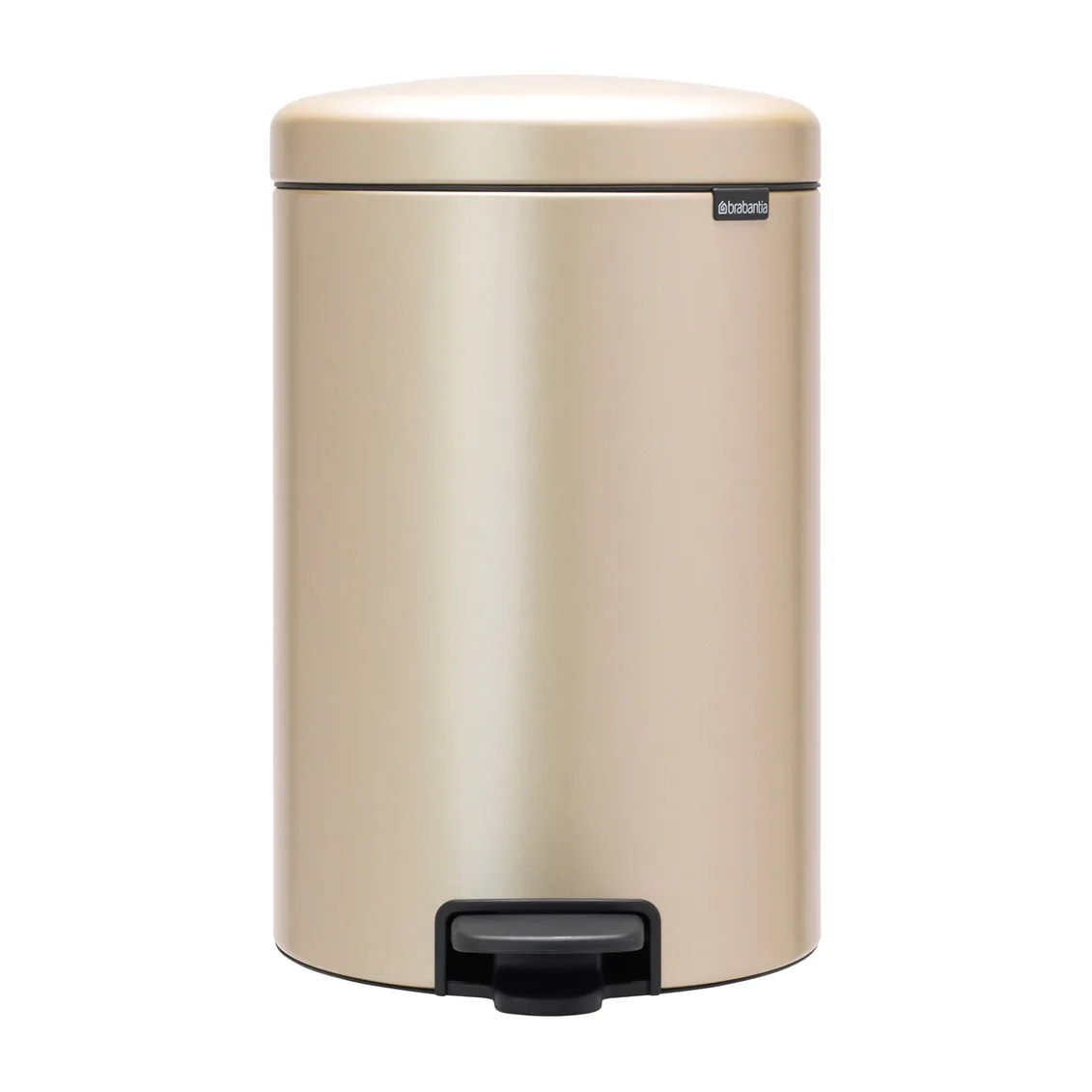 New Icon pedalspand 20 liter, Metallic Gold Brabantia