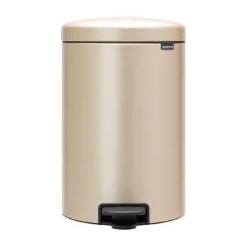 New Icon pedalspand 20 liter - Metallic Gold - Brabantia