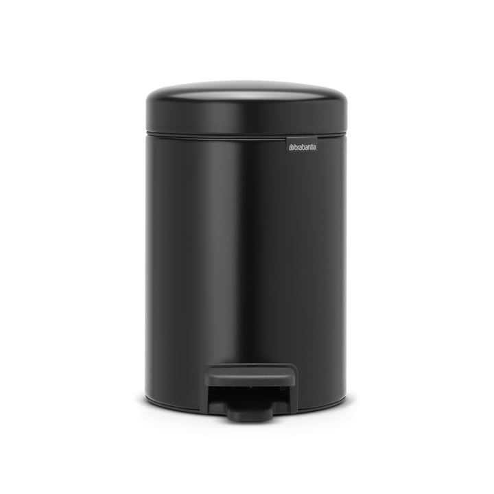 New Icon pedalspand 3 liter - matt black (sort) - Brabantia