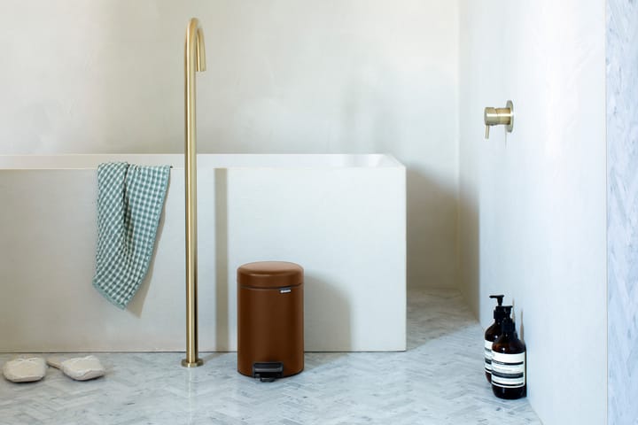 New Icon pedalspand 3 liter, Mineral cosy brown Brabantia