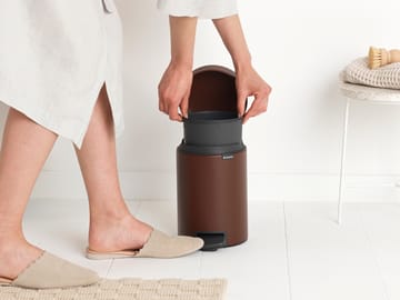 New Icon pedalspand 3 liter - Mineral cosy brown - Brabantia