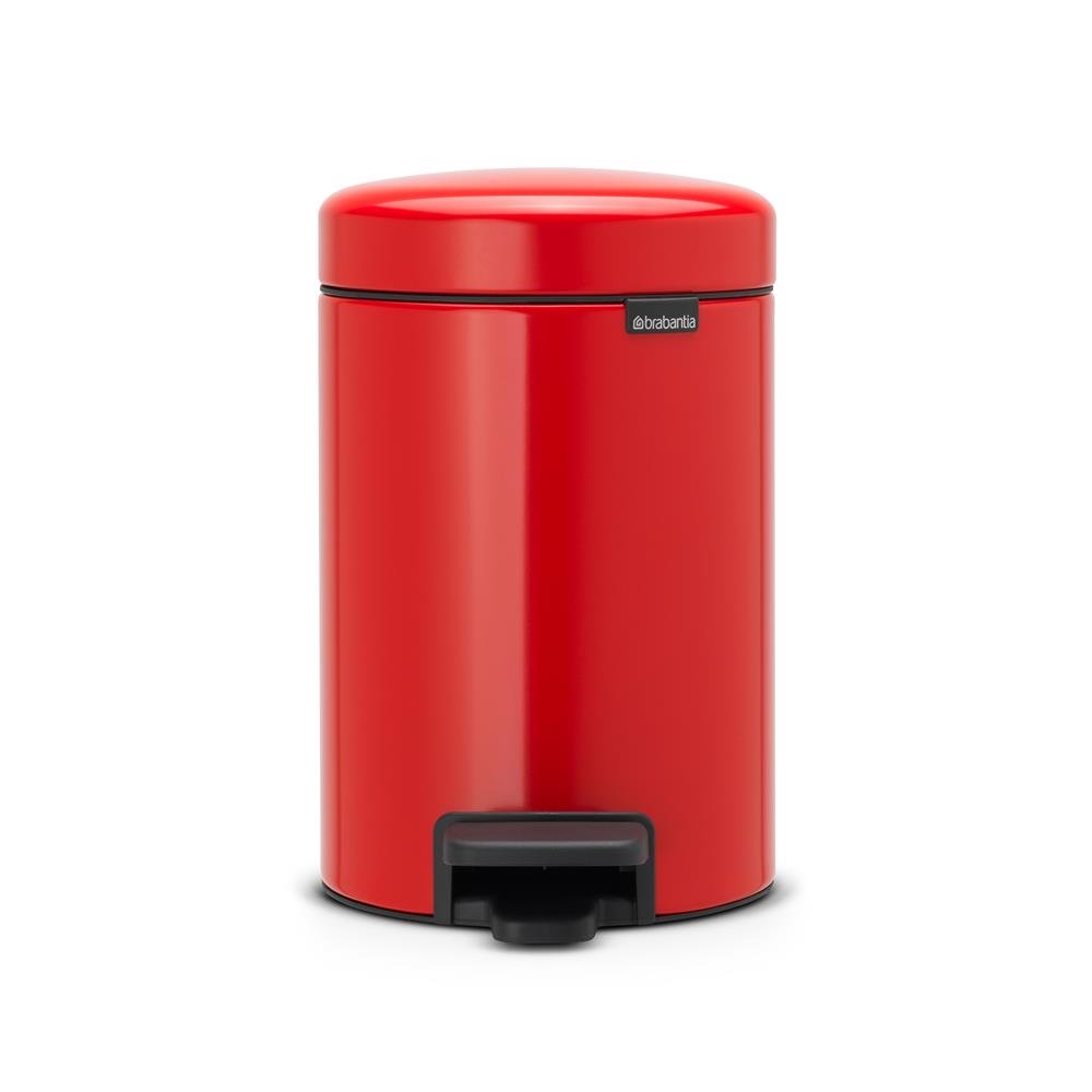 Brabantia New Icon pedalspand 3 liter passion red (rød)