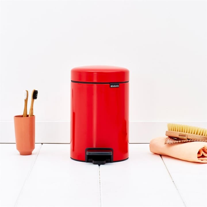 New Icon pedalspand 3 liter - passion red (rød) - Brabantia