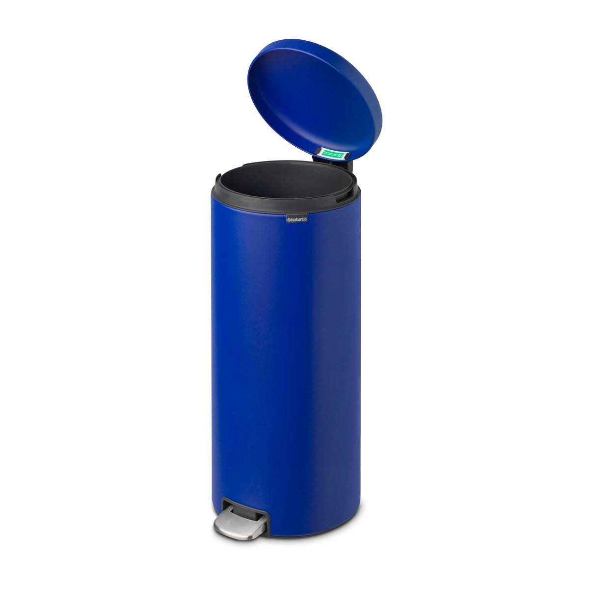 Brabantia New Icon pedalspand 30 liter Mineral powerful blue