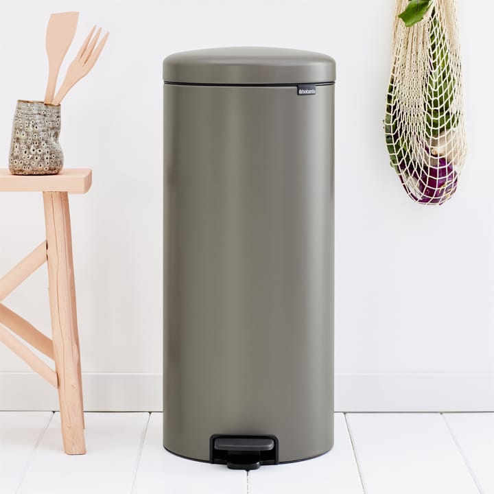 New Icon pedalspand 30 liter, platinum Brabantia