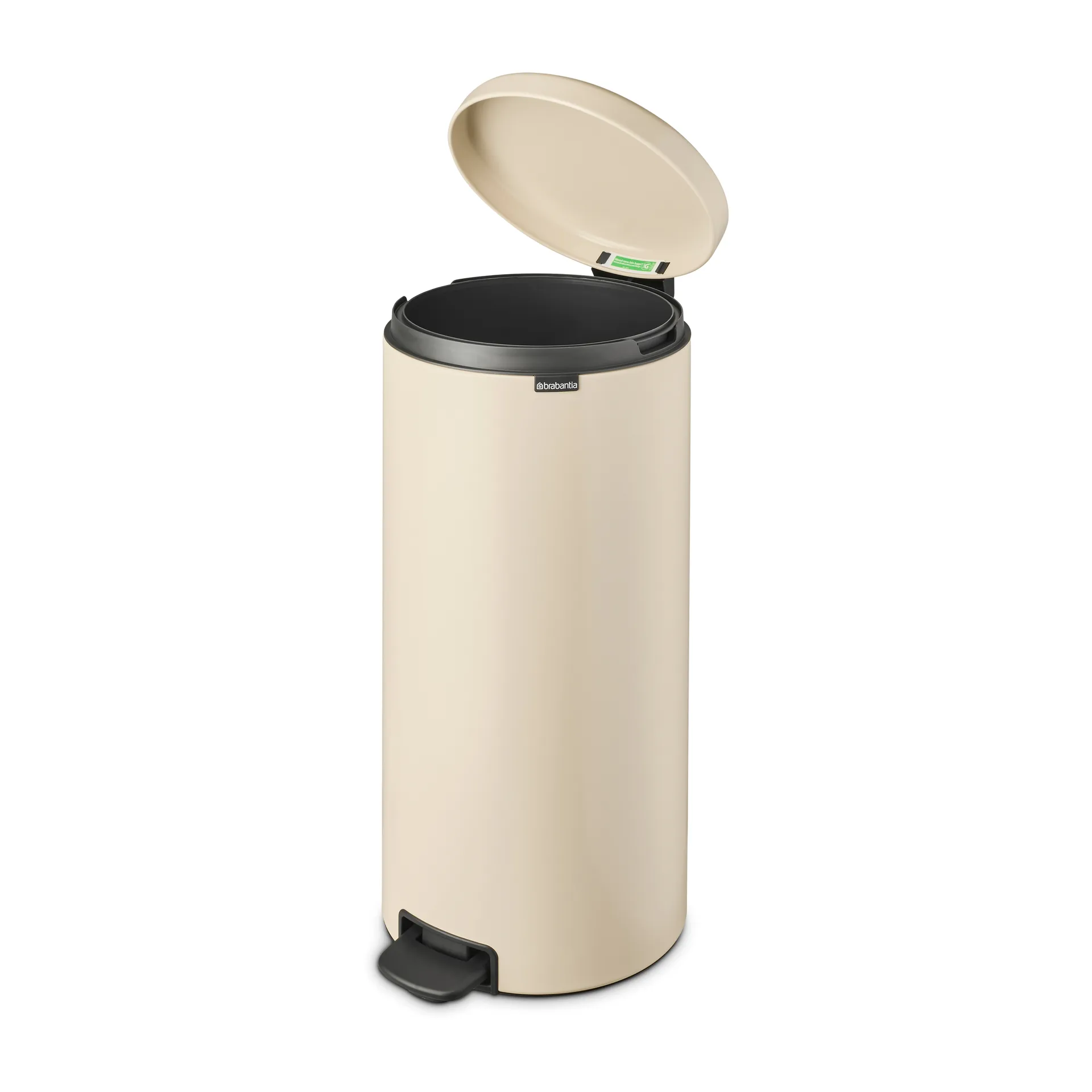 New Icon pedalspand 30 liter, Soft beige Brabantia