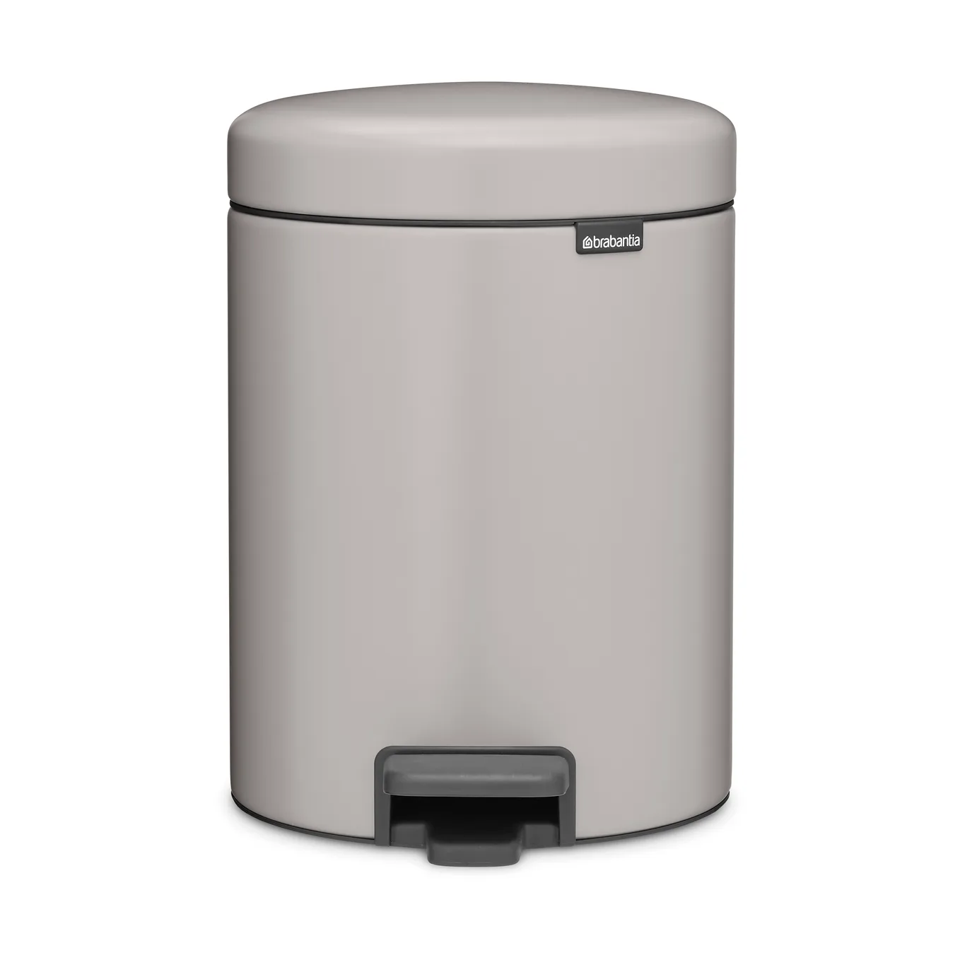 New Icon pedalspand 5 liter, Soft grey Brabantia
