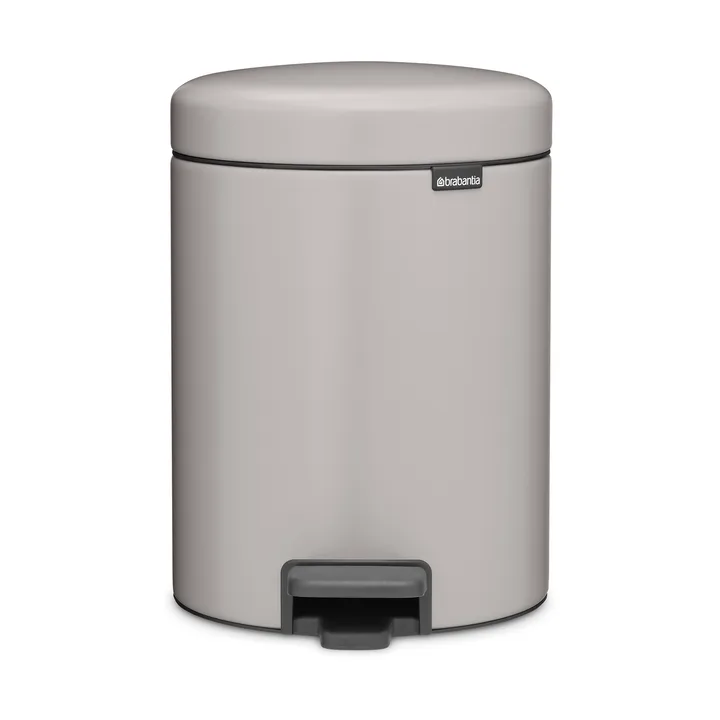 New Icon pedalspand 5 liter - Soft grey - Brabantia