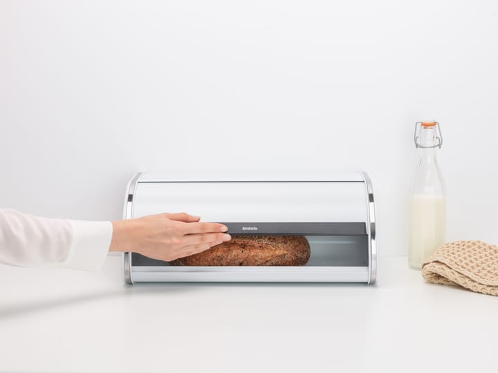 Roll Top brødkasse large, Hvid Brabantia
