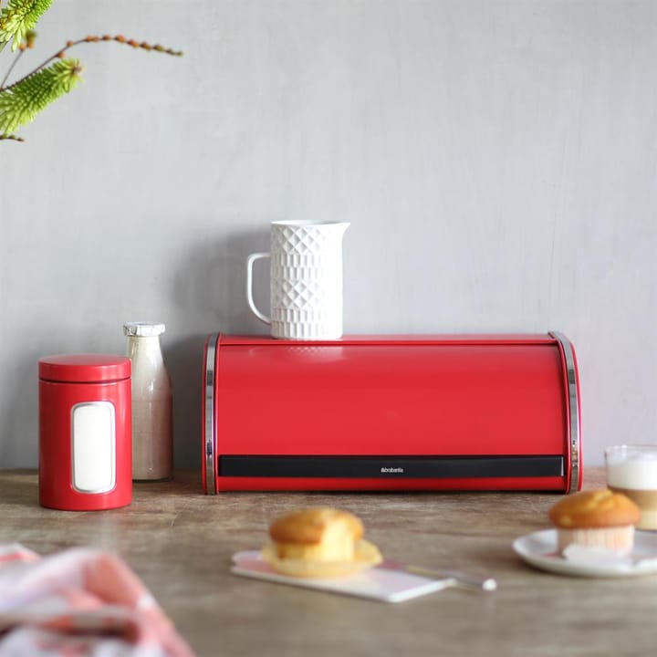 Roll Top brødkasse large, passion red (rød) Brabantia