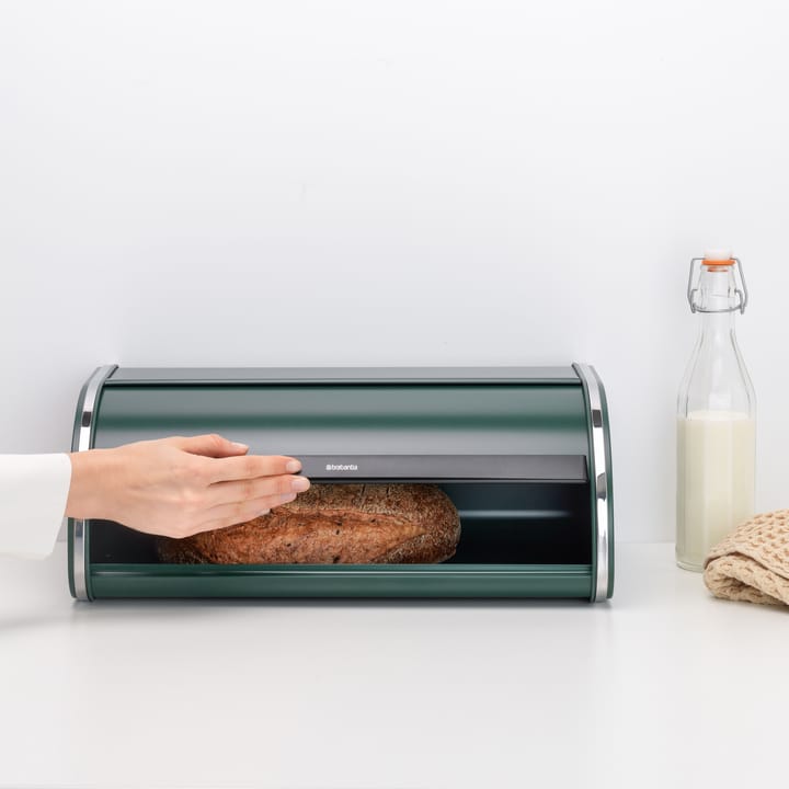 Roll Top brødkasse large, Pine green Brabantia