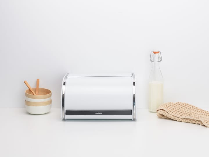 Roll Top brødkasse medium, Hvid Brabantia
