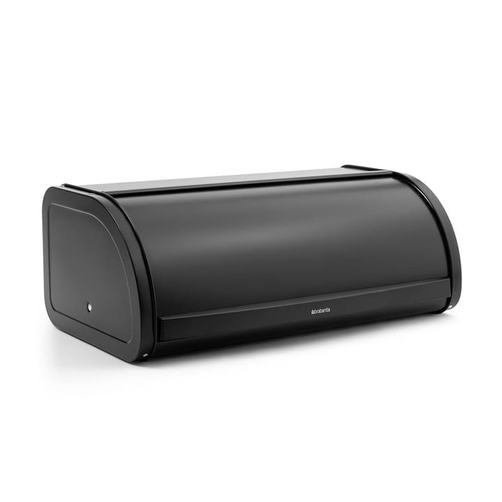 Roll Top brødkasse mellem - matt black (sort) - Brabantia