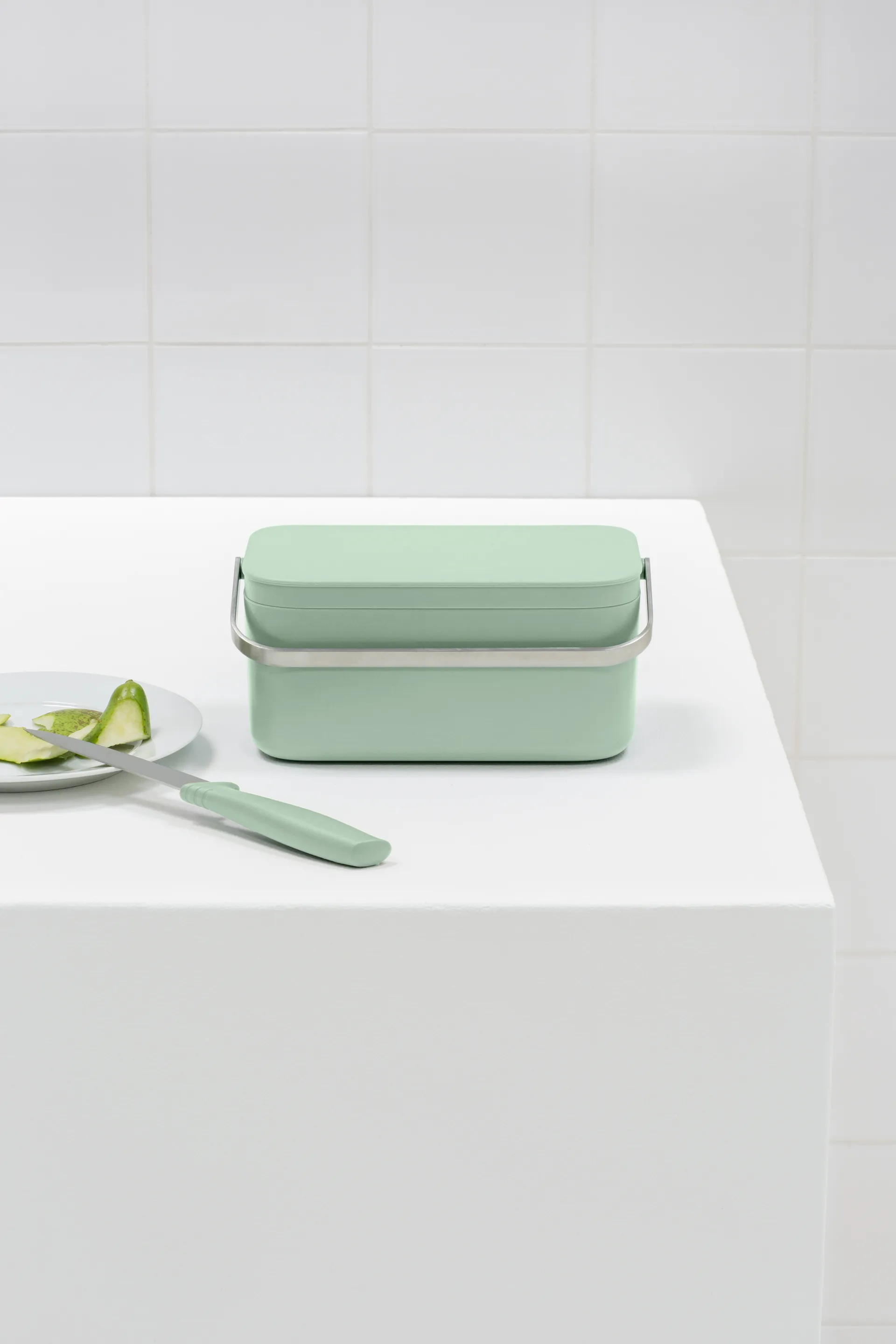 Sinkside Madaffaldspand 13x22 cm, Jade green Brabantia