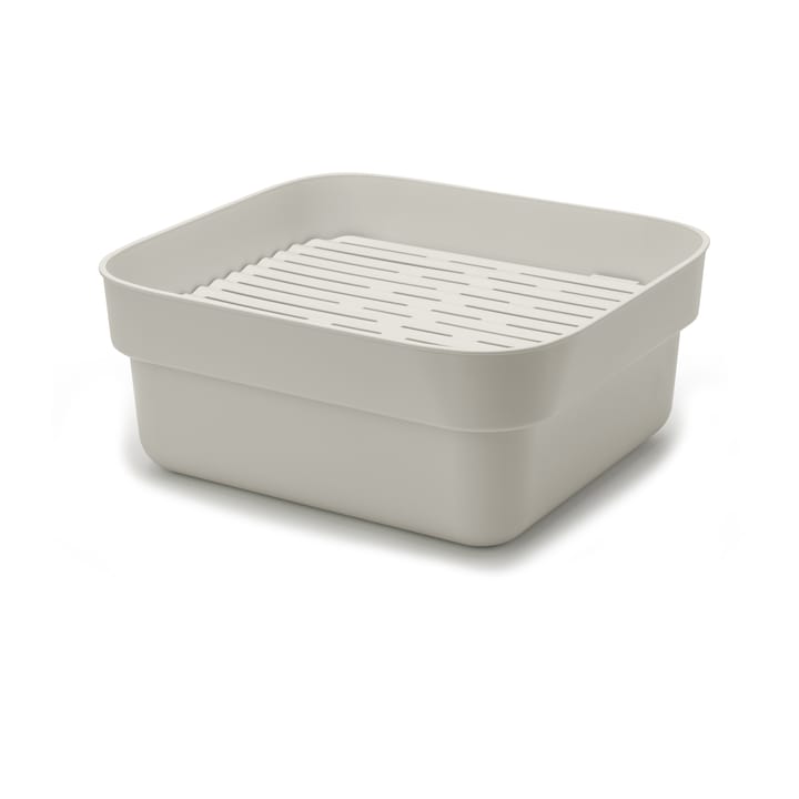 Sinkside opvaskebalje med tørrebakke 34x37 cm, Lysegrå Brabantia