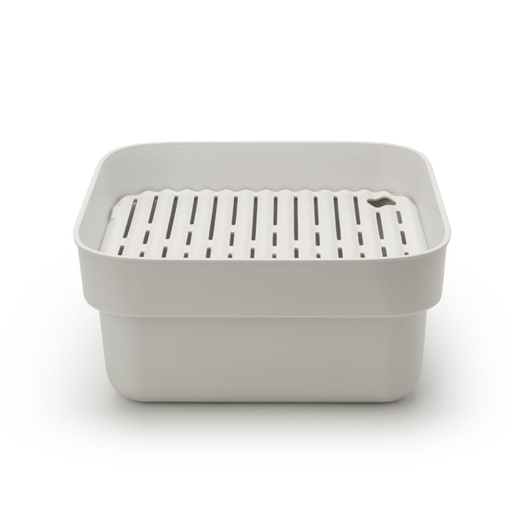 Sinkside opvaskebalje med tørrebakke 34x37 cm, Lysegrå Brabantia