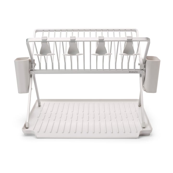 Sinkside sammenklappeligt opvaskestativ 51 cm, Lysegrå Brabantia