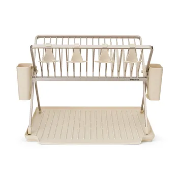 Sinkside sammenklappeligt opvaskestativ 51 cm - Soft Beige - Brabantia