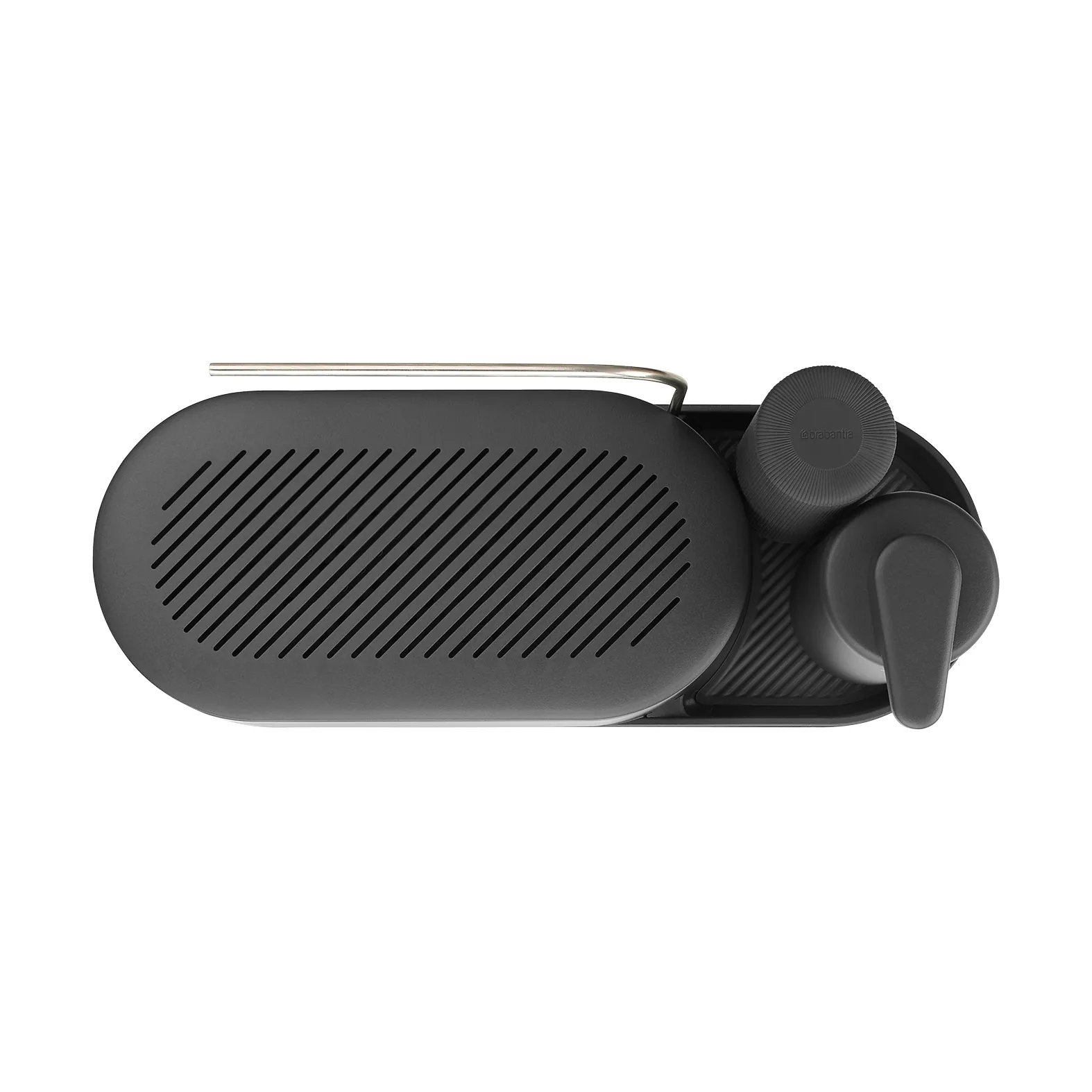 SinkStyle køkkenbordsorganizer sæt 3 dele, Mineral Infinite Grey Brabantia