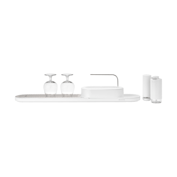 SinkStyle køkkenbordsorganizer sæt 4 dele - Mineral Fresh White - Brabantia