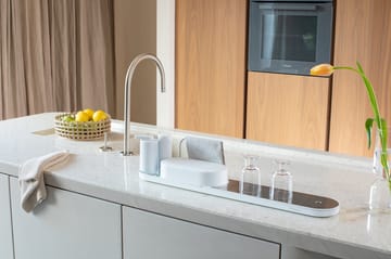 SinkStyle køkkenbordsorganizer sæt 4 dele - Mineral Fresh White - Brabantia