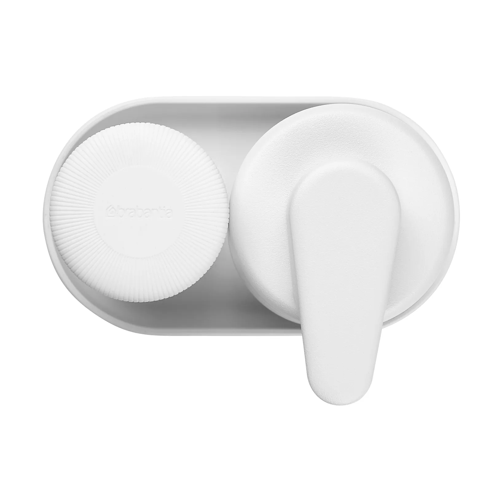 SinkStyle sæbedispenser/opvaskemiddeldispenser sæt, Mineral Fresh White Brabantia