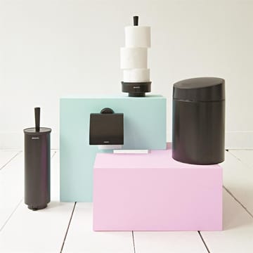 Slide Bin skraldespand 5 liter - sort - Brabantia