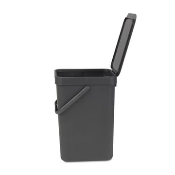 Sort & Go affaldsspand 12 liter - grå - Brabantia