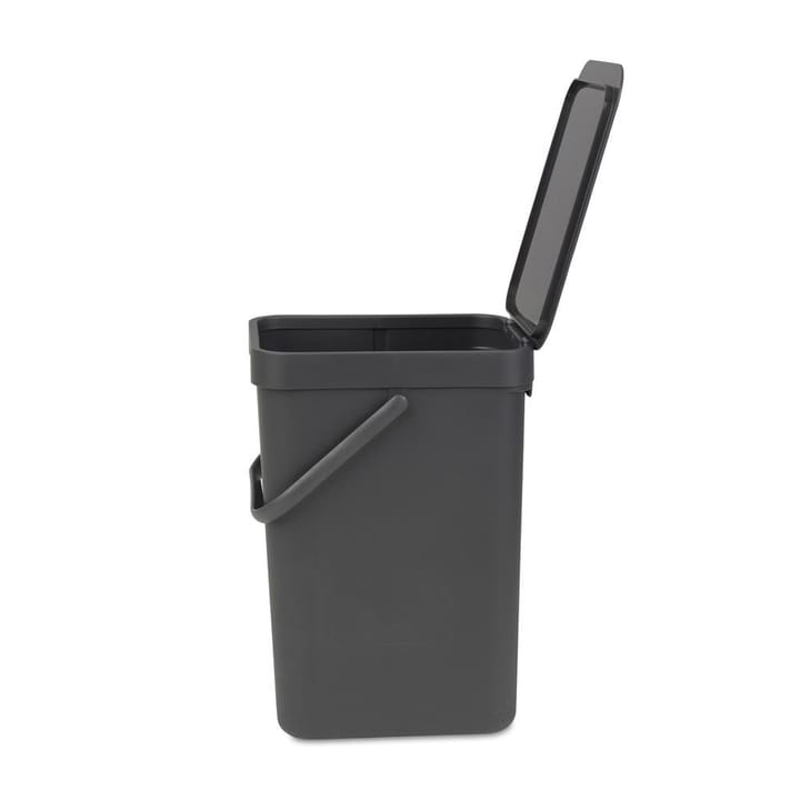 Sort & Go affaldsspand 12 liter, grå Brabantia