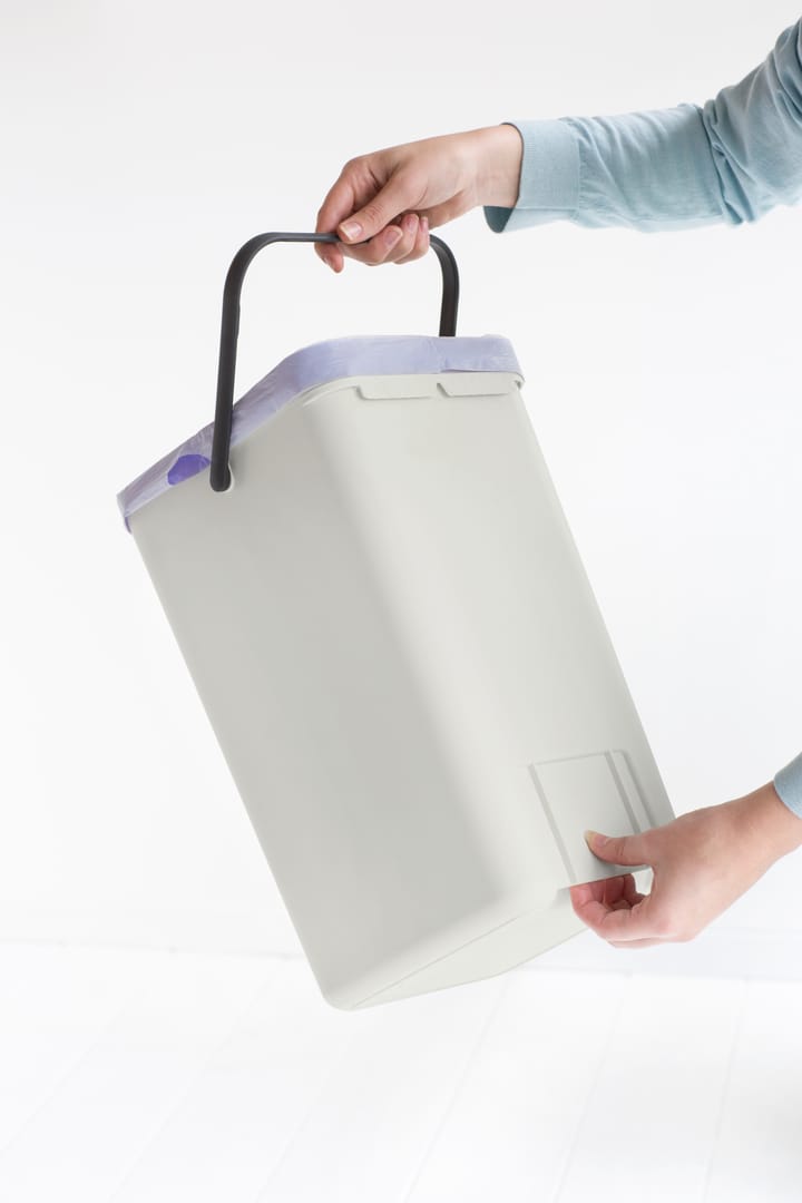 Sort & Go affaldsspand 12 liter, Lysegrå Brabantia