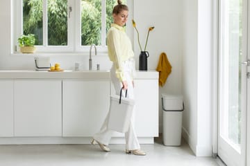 Sort & Go affaldsspand 12 liter - Lysegrå - Brabantia