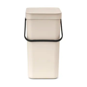 Sort & Go affaldsspand 12 liter - Soft Beige - Brabantia