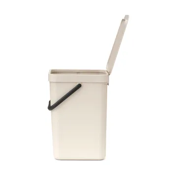 Sort & Go affaldsspand 12 liter - Soft Beige - Brabantia