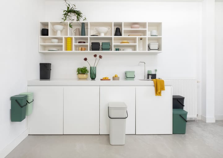 Sort & Go affaldsspand 3 L, Jade green Brabantia