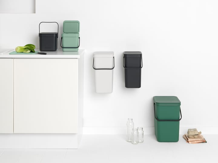 Sort & Go affaldsspand 3 L - Jade green - Brabantia